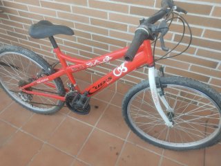 Bicicleta Montaña Roja Cups 32410