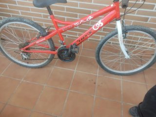 Bicicleta Montaña Roja Cups 32410