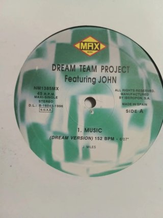 Vinilo Dream Team Project - Music