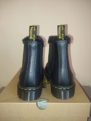 Stivaletti Chelsea Dr Martens Donna Neri