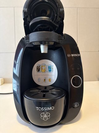Cafetera Tassimo Bosch Negra