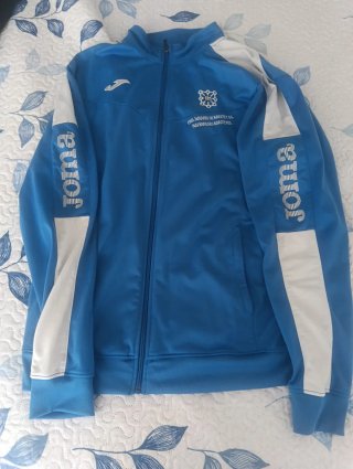 Chaqueta Joma Azul y Blanca