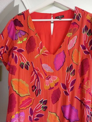 Vestido Verano Estampado Surkana Talla XL