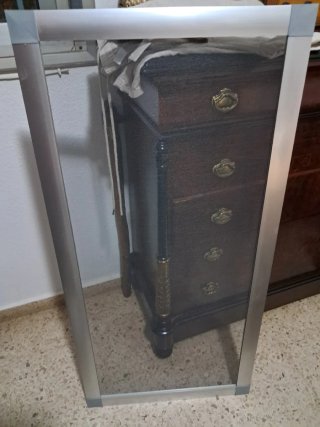 Ventana de aluminio con cristal