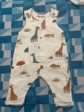 Lotto ZARA Baby 1-3 Mesi 62 cm - Salopette Giraffe
