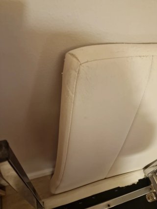 4 Sillas Comedor Piel Sintética Plata