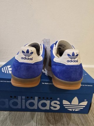 Zapatillas Adidas Gazelle Azul y Blanco