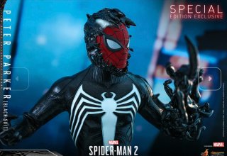 Hot Toys Spider-Man Traje Negro 1/6