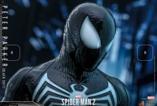 Hot Toys Spider-Man Traje Negro 1/6