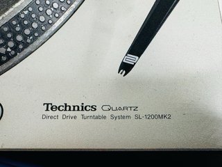 Technics SL 1200 MK2 Tocadiscos Direct Drive
