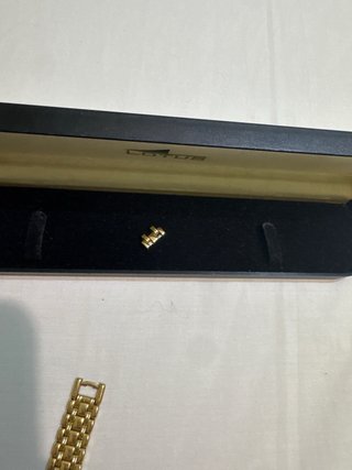 Reloj chapado en oro