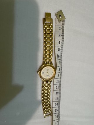 Reloj chapado en oro