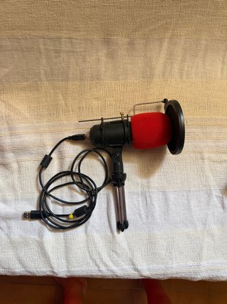 Micrófono USB para PC y Streaming