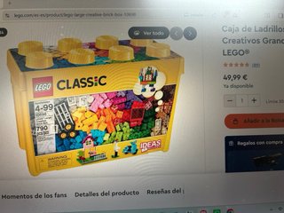 Caja LEGO Classic 10698