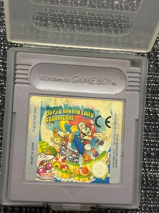 Cartucho Super Mario Land 2 6 Golden Coins