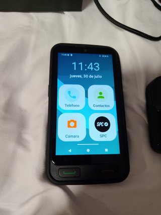 SPC ZEUS 2 Smartphone para Mayores con Base