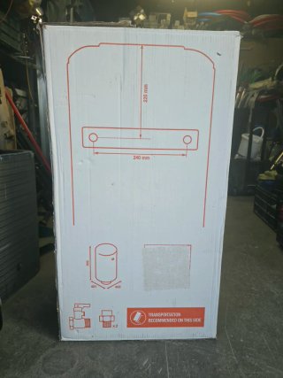 Termo eléctrico blanco
