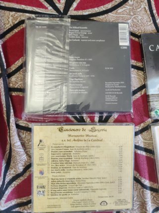 Lote 4 CDs Música Antigua Sacra