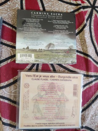 Lote 4 CDs Música Antigua Sacra