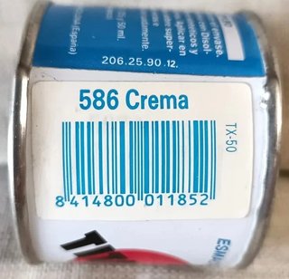 Esmalte Titan 586 Crema 50ml