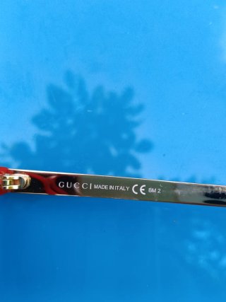 Occhiali da sole Gucci Tortora/Rosso