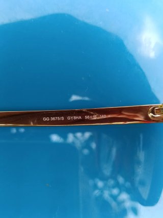 Occhiali da sole Gucci Tortora/Rosso