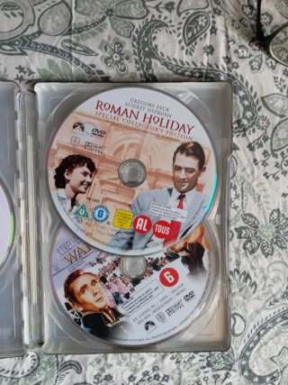 Trilogía Audrey Hepburn DVD
