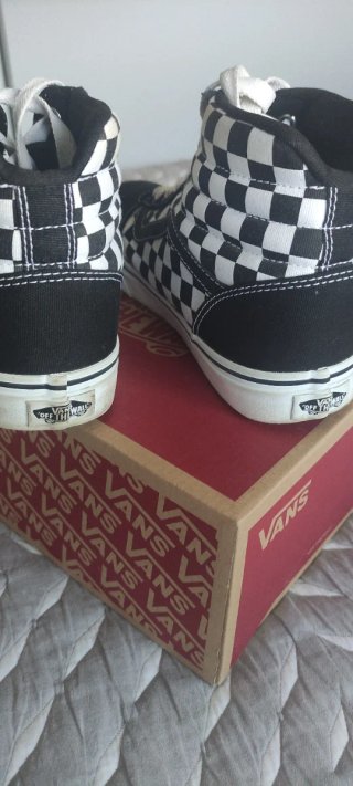 Zapatillas Vans Checkerboard Hi-Top