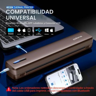 Impresora Portátil Polono D810