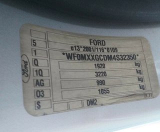 Ford airbag focus c-max (cap) ambiente (d) 358114