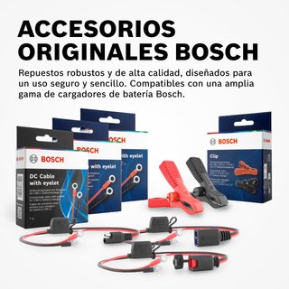 Cargador Batería Bosch C30 6V/12V Coche Moto
