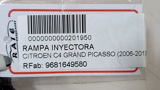 RAMPA INYECTORA CITROEN C4 GRAND PICASSO Exclusive