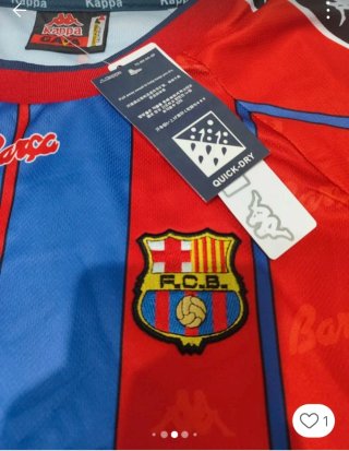 Camiseta FC Barcelona Kappa Retro XXL