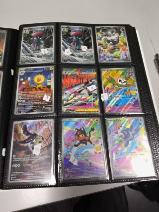 Lote de cartas Pokémon