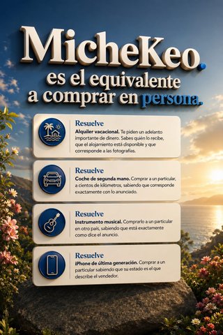 ¿Solo entrega en mano? MicheKeo lo soluciona..