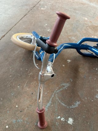 Bici sin pedales Btwin azul