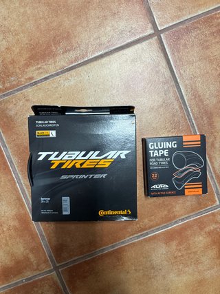 Continental Tubular Sprinter 28x25 Nuevo sin usar