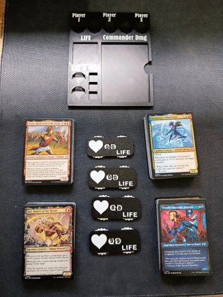4 Mazos Commander Lote Cartas Magic The Gathering