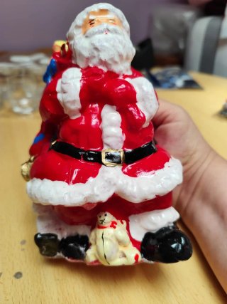 Vela de Cera de Papá Noel