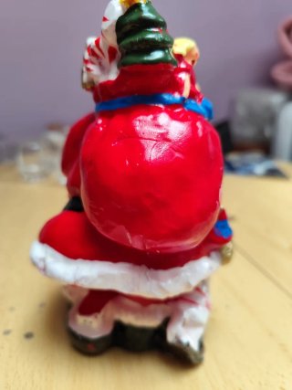 Vela de Cera de Papá Noel