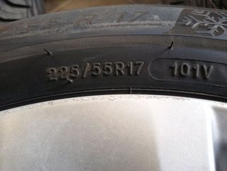 Juego llantas bmw 225/55/17 serie 5 berlina 100776