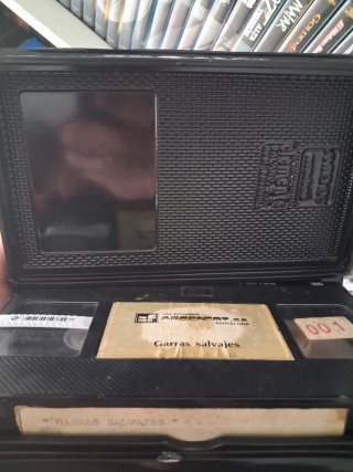 Vhs garras salvajes(rareza)