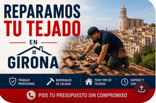 Reparación de tejados en Girona