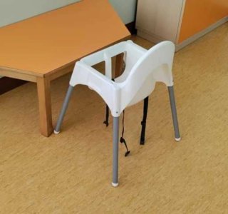 Trona Ikea patas recortadas 30 cm