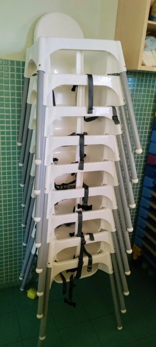 Trona Ikea patas recortadas 30 cm