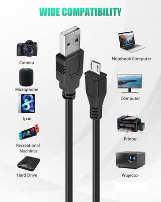 Cable USB 3M para TV Stick .USB-MICRO USB