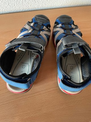 Sandalias Geox Niños Azul/Gris