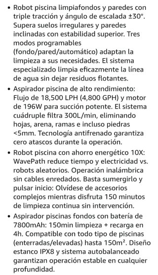 AIPER Seagull Pro Robot Limpiafondos Piscina,NUEVO