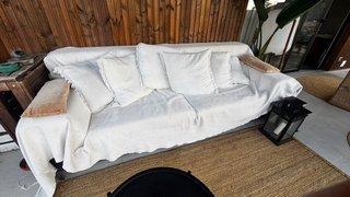 Sofa de pell IKEA marró fosc