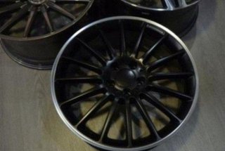 Llantas Mercedes C63 AMG W204 Negro Satinado